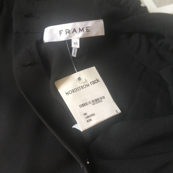 FRAME, Smocked Ruffle Front Blouse - Picture 7 of 8